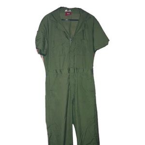 Vintage 50’s Dickies Jumpsuit Short Sleeve Coveralls See Size Lengths